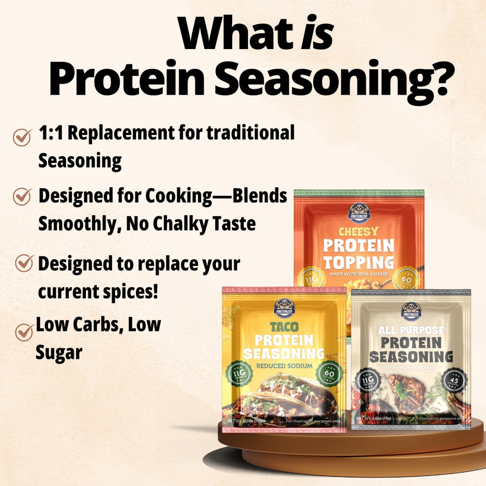 Protein Seasoning Variety Pack – Proteinized