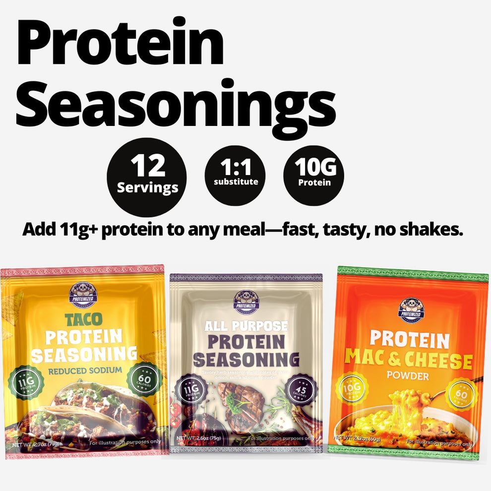 Protein Seasoning Variety Pack – Proteinized