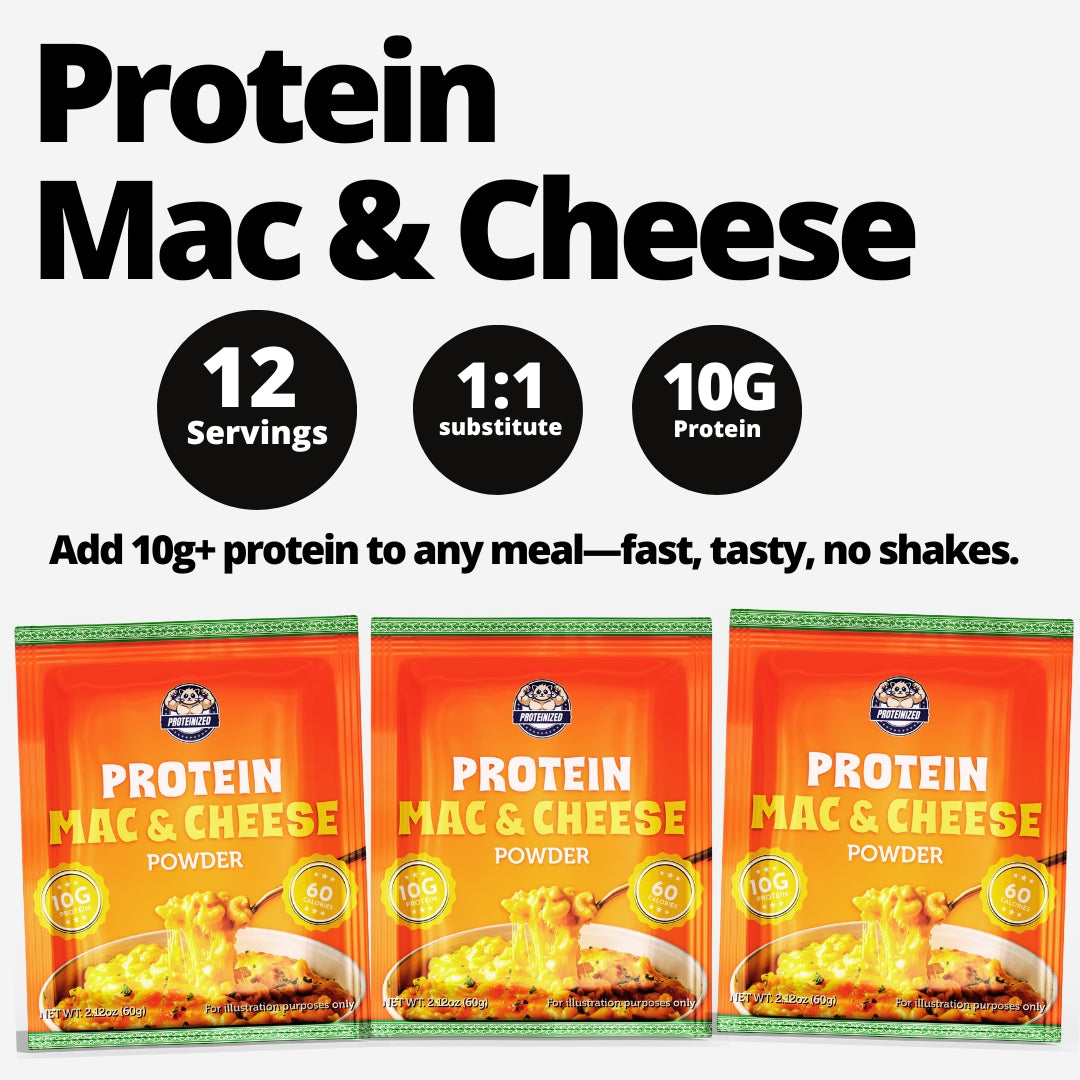 Proteinized Protein Mac & Cheese Powder
