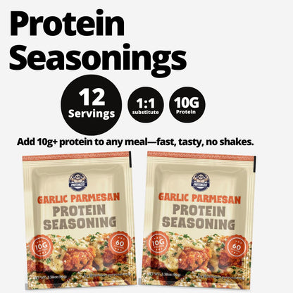 Proteinized Garlic Parmesan Protein Seasoning